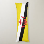 愛国的なブルネイの旗 ボディピロー (裏面 (縦))