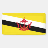 愛国的なブルネイ国旗の旗 横断幕 (横)