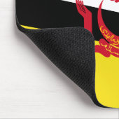 愛国的なブルネイ国旗マウスパッド マウスパッド (コーナー)