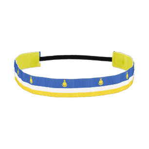 愛国的なブルヤティア国旗 アスレチックヘッドバンド