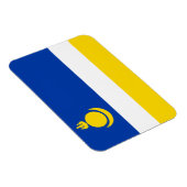 愛国的なブルヤティア国旗 マグネット (右側)