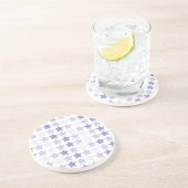 愛国的なブルーグラデーションスター コースター (側面)