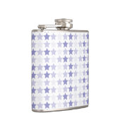 愛国的なブルーグラデーションスター フラスク (右)