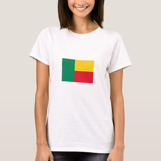 愛国的なベナン国旗 Tシャツ (正面)