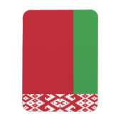 愛国的なベラルーシ国旗マグネット マグネット (縦)