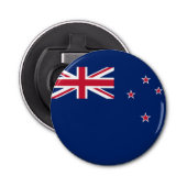 愛国的なボトルのオープナーとニュージーランド国旗 栓抜き (正面)