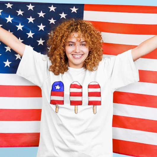 愛国的なポップス Tシャツ