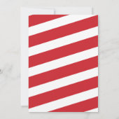 愛国的なポプシクル赤い白の正四位の赤ちゃんシャワー 招待状 (裏面)