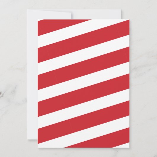 愛国的なポプシクル赤い白の正四位の赤ちゃんシャワー 招待状 (裏面)