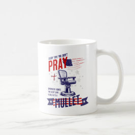 愛国的なマグ祈をおもしろいしない時 コーヒーマグカップ