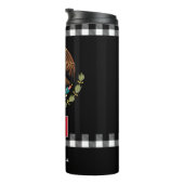 愛国的なメキシコタンブラー、メキシコ国旗、プライド タンブラー (回転右)