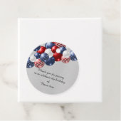 愛国的なメッセージカード灰色の光 フェイバータグ (インサイチュ)