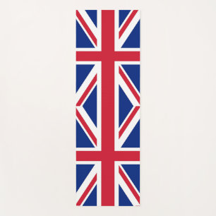 愛国的なヨガマットと王国の統一された国旗 ヨガマット