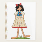 愛国的なラグドールガールアメリカーナフォーク プランナー手帳 (正面)