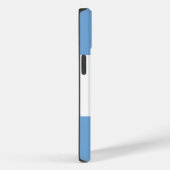 愛国的なリンゴのケースメイト、アルゼンチン国旗のケースマット Case-Mate iPhoneケース (裏面 / 右)