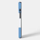 愛国的なリンゴのケースメイト、アルゼンチン国旗のケースマット Case-Mate iPhoneケース (裏面 / 左)