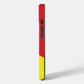 愛国的なリンゴのケースメイト、シチリア州旗ケースメイトi Case-Mate iPhoneケース (裏面 / 左)