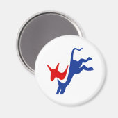 愛国的なロバ マグネット (正面/裏面)