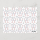 愛国的なロボット兵士赤白青スターUSA ポストカード (裏面)