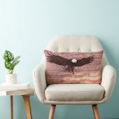 愛国的なワシ我々国民が切り離す ランバークッション (椅子)