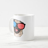 愛国的な主張 コーヒーマグカップ (正面左)