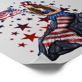 愛国的な人魚 ポスター (角)