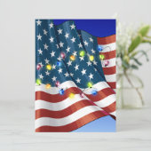 愛国的な休日招待状 招待状 (スタンド正面)