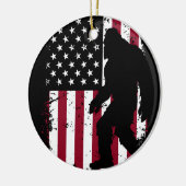 愛国的な偏屈者 セラミックオーナメント (左)