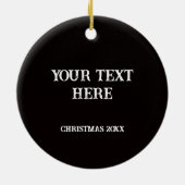 愛国的な偏屈者 セラミックオーナメント (裏面)