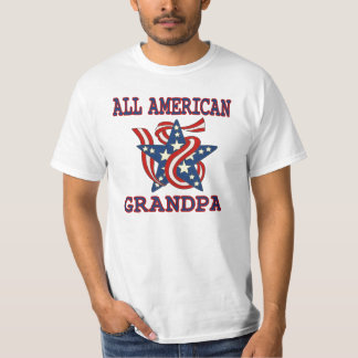 愛国的な全米のおじいちゃん Tシャツ