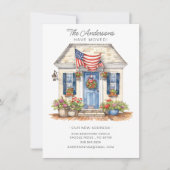 愛国的な動きを示す発表 招待状 (正面)