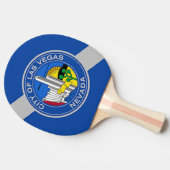 愛国的な卓球ラケットラスベガス国旗 卓球ラケット (横)