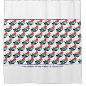 愛国的な南アフリカ国旗のカスタマイズ可能な聖なる書物、 経典 シャワーカーテン (正面)