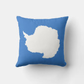 愛国的な南極の旗 クッション (裏面)