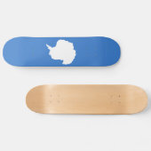 愛国的な南極の旗 スケートボード (横)