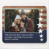 愛国的な口 マウスパッド (正面)