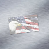 愛国的な名刺の磁石 マグネット名刺 (インサイチュ)