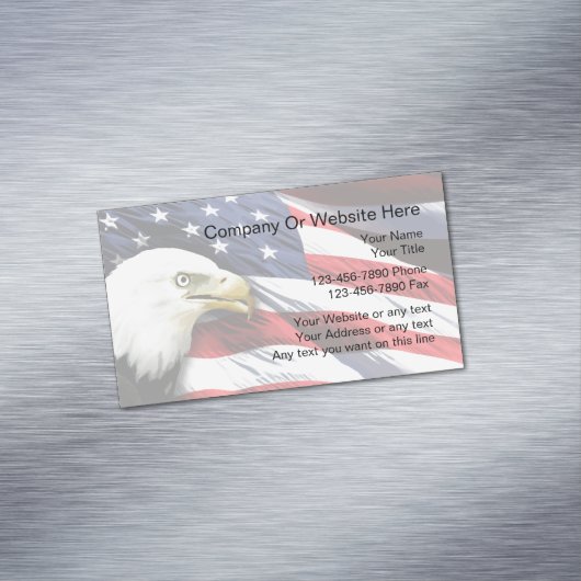 愛国的な名刺の磁石 マグネット名刺 (インサイチュ)