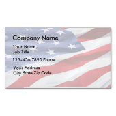 愛国的な名刺の磁石 マグネット名刺 (正面)