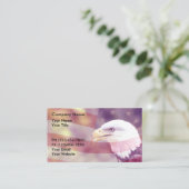 愛国的な名刺の背景 名刺 (スタンド正面)