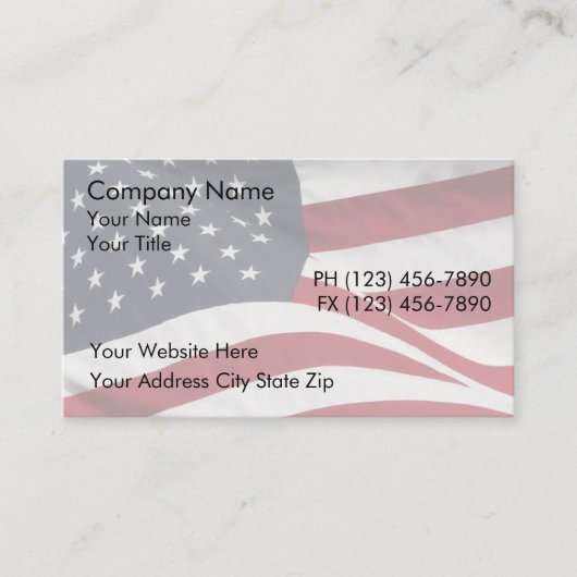 愛国的な名刺 名刺 (正面)