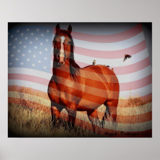 愛国的な名誉あるポスター(フォントなし) ポスター