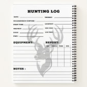 愛国的な場面で川のそばを流れる ノートブック (裏面)