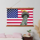 愛国的な壁のタペストリー 吊り下げ型タペストリー (寝室)