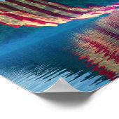 愛国的な山 ポスター (角)