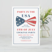 愛国的な弓7月の4thカクテルパーティー 招待状 (スタンド正面)
