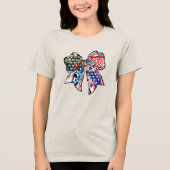 愛国的な弓 トライブレンドＴシャツ (正面)