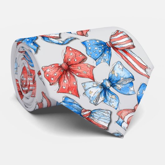 愛国的な弓 ネクタイ (ロール)