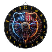 愛国的な弱気勢力が取締役会に勝つ ダーツボード (正面)