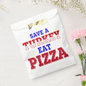 愛国的な感謝祭の救トルコピザ フェイバーバッグ (封をした状態)